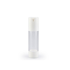 15ml Empty Frosted Airless Pump Bottles For Refillable Cosmetic Container