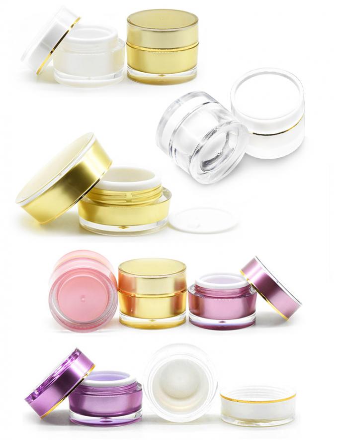 Lightweight Cosmetic 80g Empty Face Cream Jars