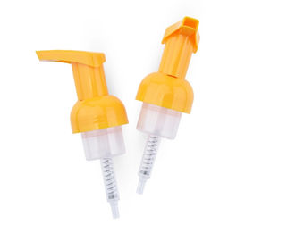 Orange Color 0.8CC Plastic Spray Pump Head 40 / 400