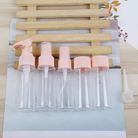 PET Mini Travel Bottle Set Customized Color Screen Printing Surface Handling