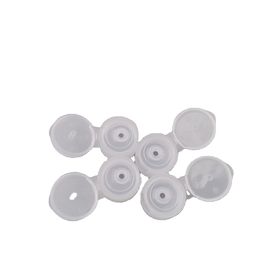 Round Clear Flip Up 20 / 410 Plastic Bottle Caps