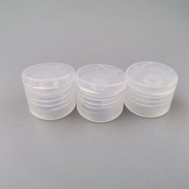 Round Clear Flip Up 20 / 410 Plastic Bottle Caps