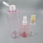 Leak Resistant PET Travel Bottle Set Custom Colored Convenient To Carry