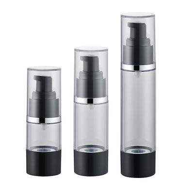 15ml 30ml 50ml Non Spill AS Airless Serum Pump Bottles