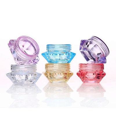 5g Diamond Shape PS Empty Eyeshadow Containers