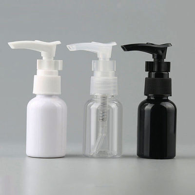 PET Cosmetic Lotion Pump Bottle With Clip Lock