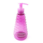 cone shape plastic shampoo 350ml pump dispenser bottle empty