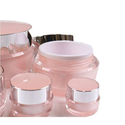 Customized Pink Luxury 5g Cream Jar For Empty Cosmetic Packaging