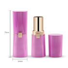 Customized Noble Purple Empty Lipstick Tubes Abs Plastic Cosmetic Tubes