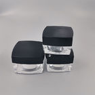 Square 50ml Acrylic Airless Bottle For Cosmetic Packaging