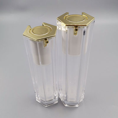 Acrylic Custom Hexagon 50ml Cosmetic Packaging Set