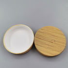Oem Cosmetic Cream Jar Custom Recyclable Wooden Bamboo Lid