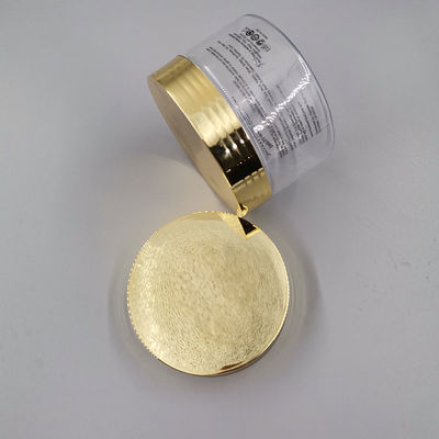 Custom Biodegradable Plastic Cosmetic Jar Aluminum Coated Screw Cap Big Mouth Container