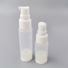 Empty AS Airless Lotion Pump Bottle For Cosmetic Packaging