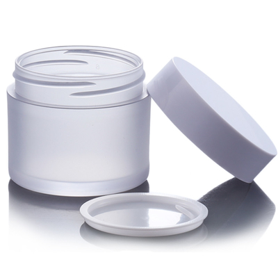 50G Empty Clear Small Round Cosmetic Cream Jar With Lids