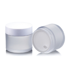 50G Empty Clear Small Round Cosmetic Cream Jar With Lids