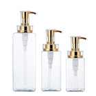 Customized Empty Clear Plastic Lotion Bottles With Pump Dispenser