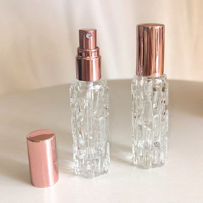 Portable Airless Glass Pump Dispenser Bottle Empty For Travel