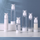 Clear Pump Dispenser Bottle Vacuum Travel Cosmetic Bottles Container