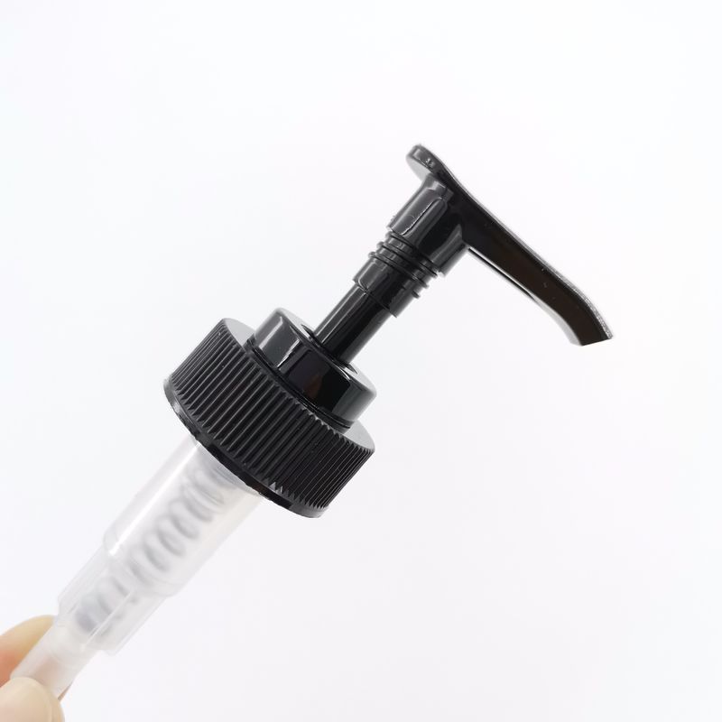 Cosmetic 28 410 Plastic 0.25ml/T Lotion Bottle Pump Black Soap Dispenser Pump
