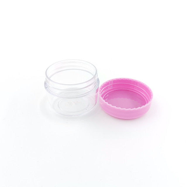 Colorful Plastic 15g Small Containers With Lids For Cosmetics