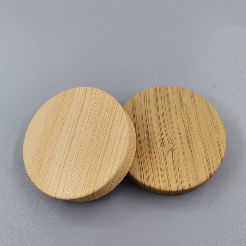 Oem Cosmetic Cream Jar Custom Recyclable Wooden Bamboo Lid