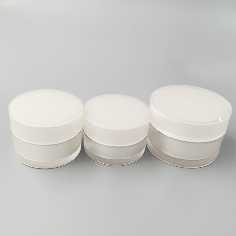 Luxury Acrylic 40g Cosmetic Cream Jar Packaging Serum Lotion