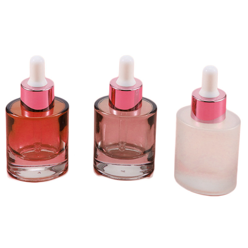 Empty Cosmetic 30ml Glass Essential Oil Bottle With Dropper