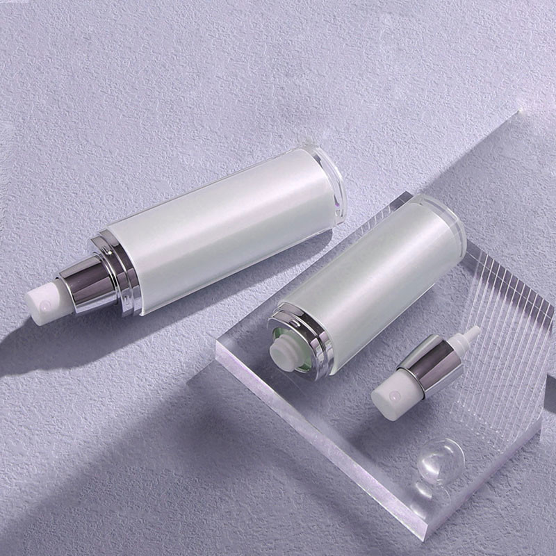 120ml Airless Cosmetic Acrylic Bottle For Packaging Customized