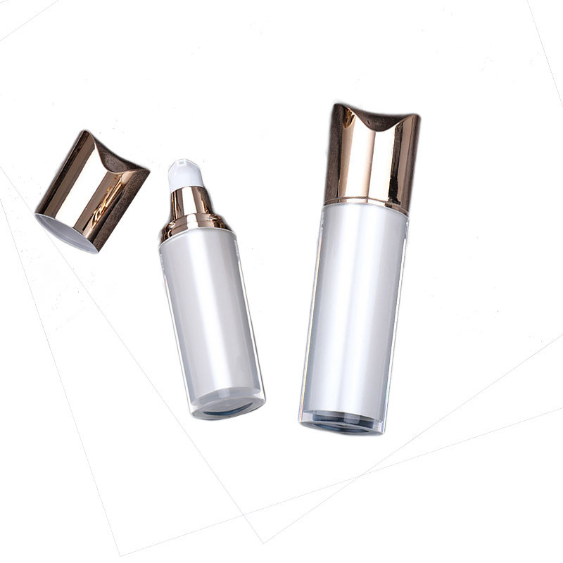 Airless Cosmetic Packaging Container OEM Acrylic Plastic