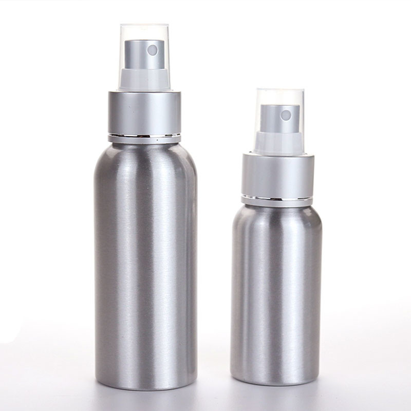 Empty Aluminum Fine Mist Spray Bottles Refillable PP 30ML